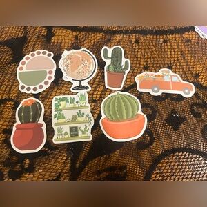 3 for $12 Cactus Sticker Set